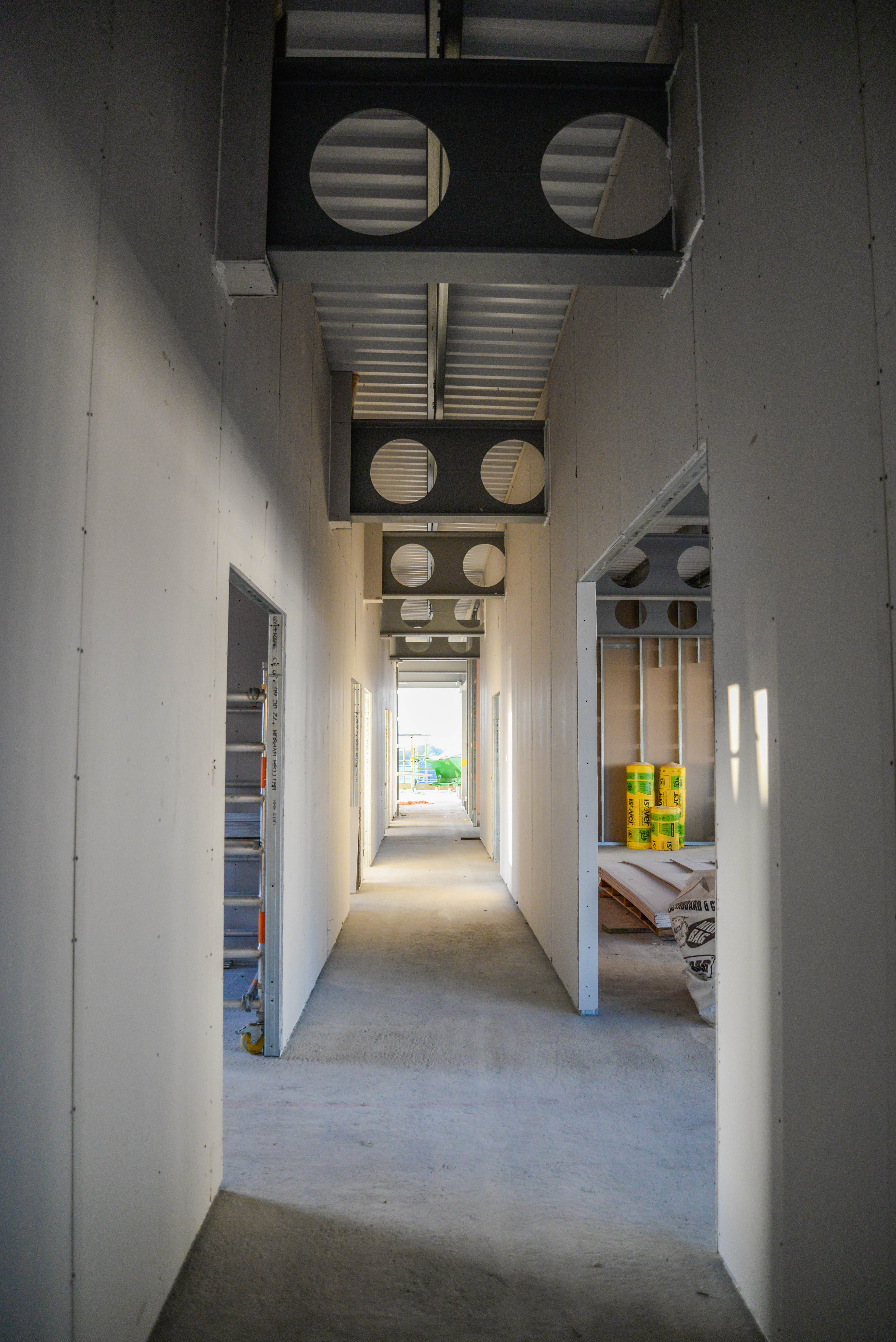 Image of a corridor in progress